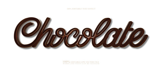 chocolate text