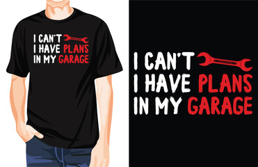 Garage t-shirt design