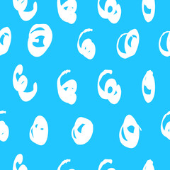 Abstract scribble seamless pattern 