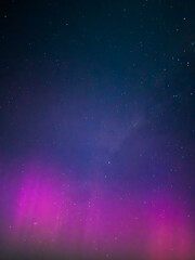 Southern Lights Photography - Aurora Australis Night Sky in Australia. NSW.