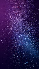 Obraz premium Shimmering Glitter Light Stream – Soft Floating Bokeh Particles in Radiant Neon Colors, Ideal for Luxury Visuals, Event Backgrounds, Dreamy Designs, Tech Art, and Creative Motion Projects