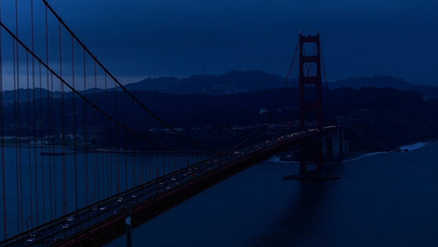 4k View Over San Francisco, California - Powered by Adobe