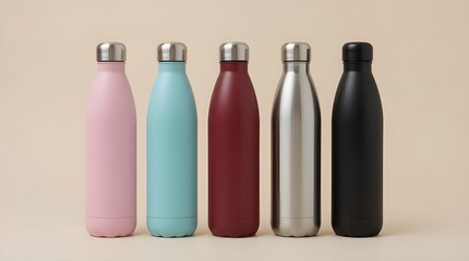 Stainless bottles' shape fits comfortably in the hand and easily slips into backpacks, gym bags, or car cup holders, making them ideal for daily commutes, workouts, travel, and office use.