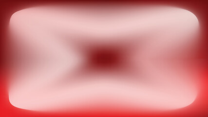 Abstract blurred square background with a gradient of red and white hues