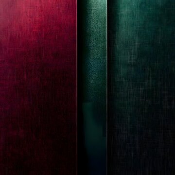 Christmas texture in deep emerald and ruby with subtle horizontal grain and sparkle, ideal for holiday backgrounds and packaging.