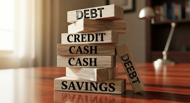 Eliminate debt and boost savings with smart money management strategies that lead to financial freedom today, focusing on cash and credit control - Powered by Adobe