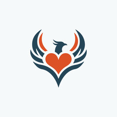 Phoenix Heart Logo