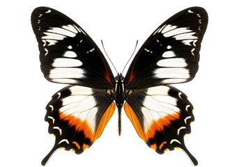 Fototapeta premium Stunning butterfly with symmetrical wing pattern, perfect for nature designs