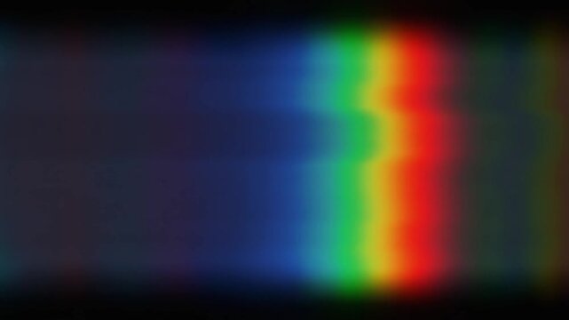 Dynamic video with chromatic edge splits and red green blue aberration creating a vibrant, distorted, and visually striking effect