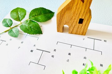 家系図と不動産（相続・贈与）