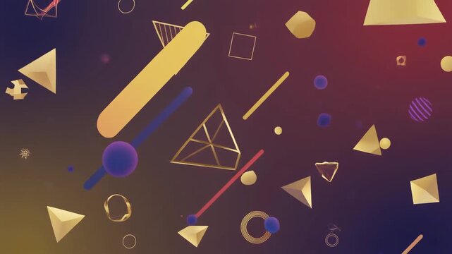 Minimal Abstract Christmas 2025 Background Animation