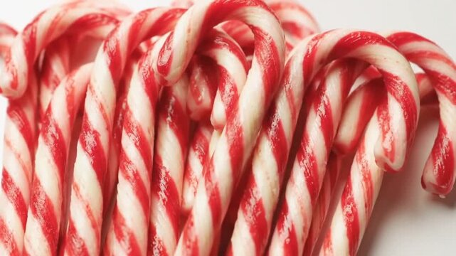 red and white candy canes