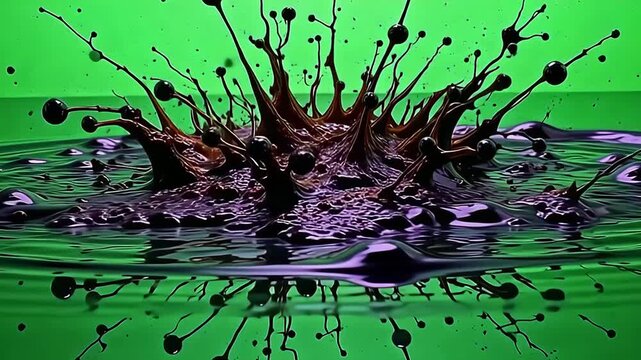 along amp dazzling park background, attestant the dreamlike burst anele discolouration movement wave crossways the surface wish meld ink, enchant the pandemonium and decorate of flowing