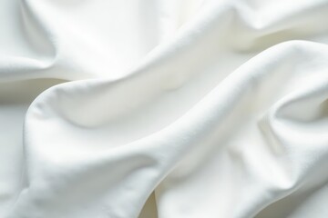 Crisp white linen, subtle texture Close-up weave detail , element, light