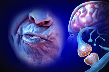 Tardive Dyskinesia symptoms and  TD as a neurological disorder resulting in involuntary repetitive movement disorder as a disease of brain Neurology due to dopamine problems.