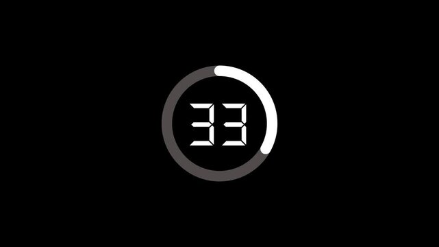 Indicator progress bar animasi video 4K. Skala loading. Animasi video. Loop loading video. Bar loading.