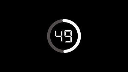 Percentage Loading neon Circle loading bar circle video Pre loader icon timer processing bar design animation.4k video. - Powered by Adobe