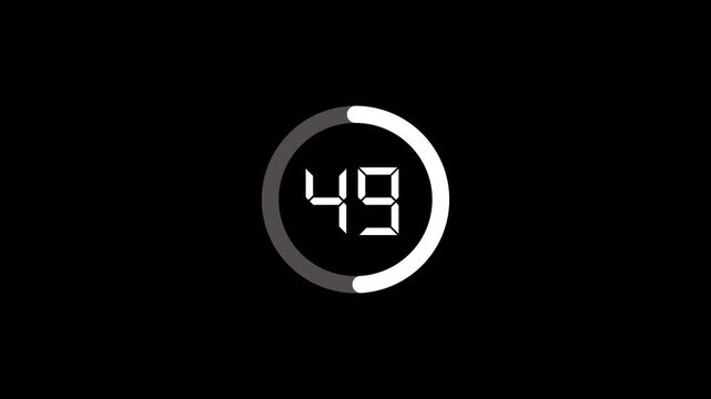 Percentage Loading neon Circle loading bar circle video Pre loader icon timer processing bar design animation.4k video. - Powered by Adobe
