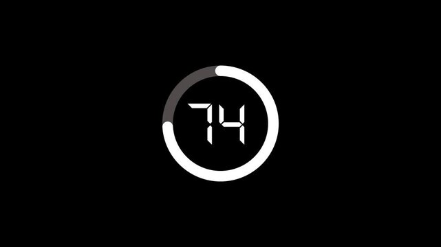 Progress white circular waiting download or upload network update. Circle loading bar.