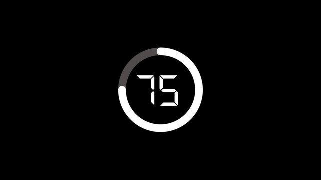 Progress white circular waiting download or upload network update. Circle loading bar.