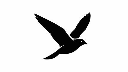 Obraz premium Silhouette of a bird