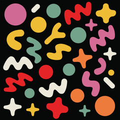 Playful Retro Shapes