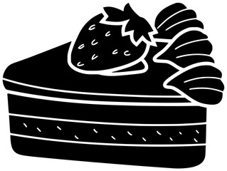 dessert illustration food silhouette delicious logo cake icon sweet outline slice bakery pastry piece birthday cream tasty snack celebration shape women vector graphic background