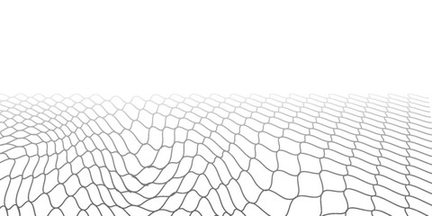 Mesh texture for fishing nets. Seamless pattern for sportswear or soccer goal, volleyball net, basketball hoop, hockey, athletics. Abstract net background for sports © ach