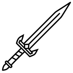 sword vector illustration