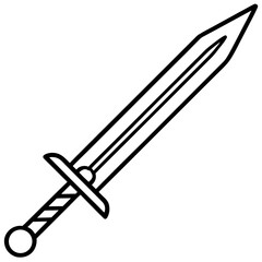 sword vector illustration