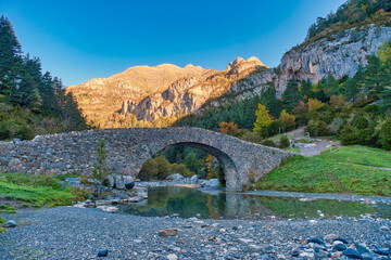 San Nicolas de Bujaruelo (Torla Ordesa) is a picturesque spot in the Aragonese Pyrenees, located in...
