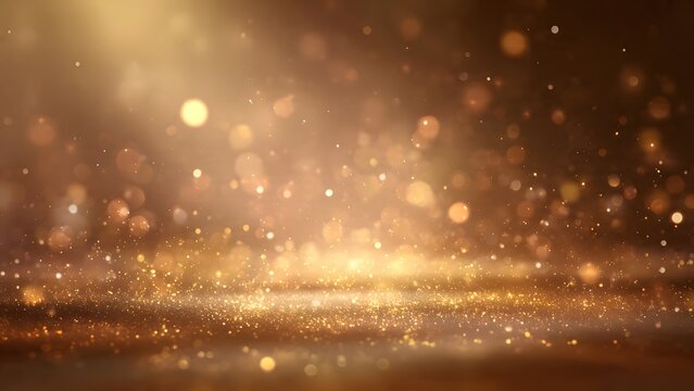 Winter city fountain with Christmas lights and snowflakes