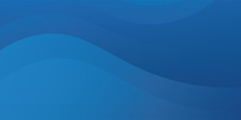 Abstract blue color background. Dynamic shapes composition. Vector illustration