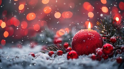 Christmas card background image