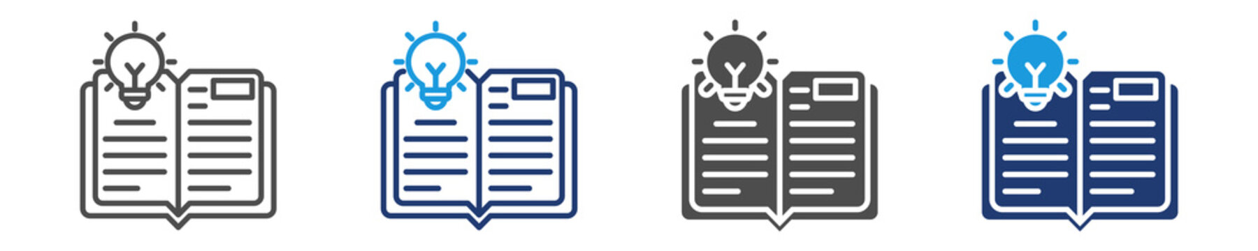 theory icon set multiple style