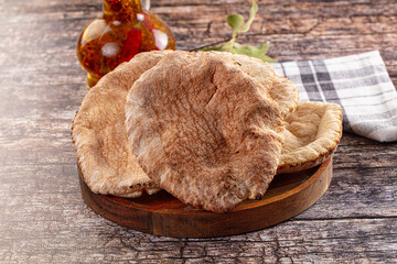 Turkish traditional Pita round bread