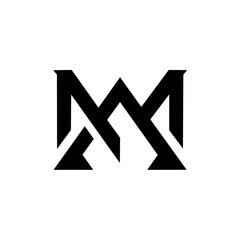 M monogram logo