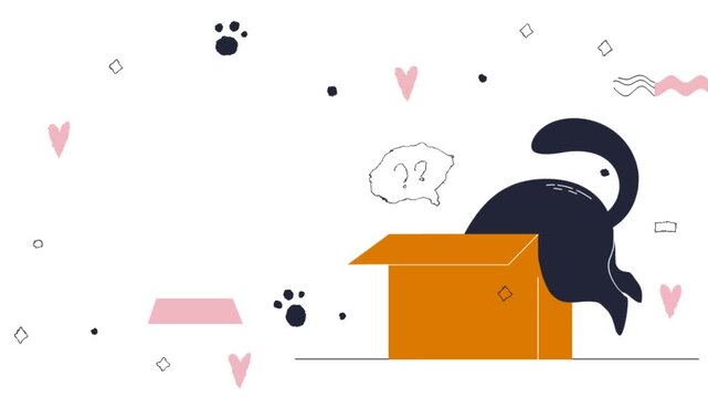Motion Graphic of Flat international cat day
- Powered by Adobe