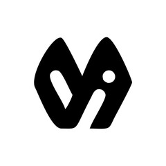 V monogram logo