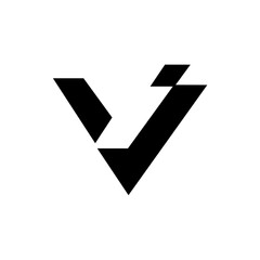 V monogram logo