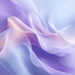 Soft Purple Fluid Mesh: Abstract Pastel Gradient Background