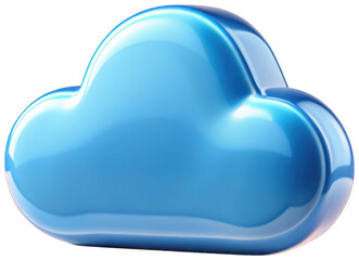 Cloud storage icon for data upload glossy png 3D render png network png technology png upload png internet png transfer png storage png database png digital png transparent background image