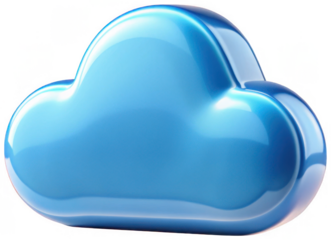 Cloud storage icon for data upload glossy png 3D render png network png technology png upload png internet png transfer png storage png database png digital png transparent background image