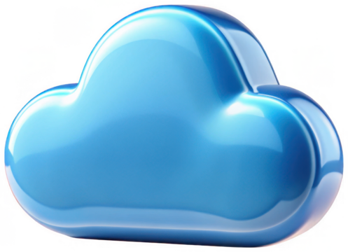 Cloud storage icon for data upload glossy png 3D render png network png technology png upload png internet png transfer png storage png database png digital png transparent background image - Powered by Adobe