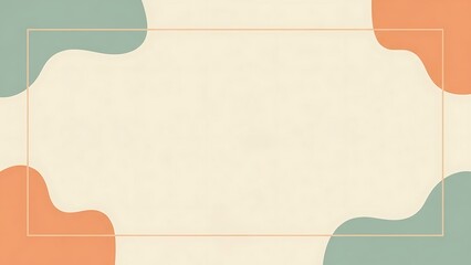 Abstract shapes and colors background with copy space for text and design