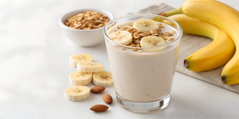 Banana Almond Smoothie