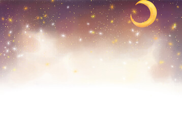 night sky with stars © MugiwaraYAAA