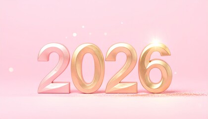 Happy New Year 2026 background
