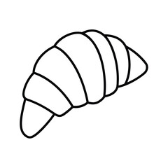 🥐 Vector illustration of a delicious bakery and breakfast food set with bread, croissants, and sweet pastries