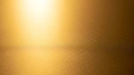 Golden Light Background with Sparkles and Abstract Design Full of Shine